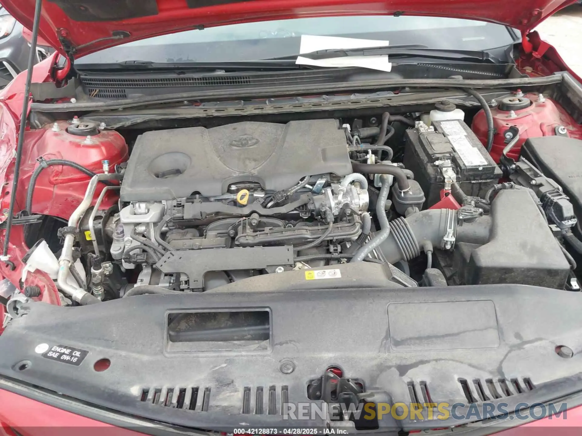 10 fotografías del automóvil dañado 4T1G11AK5RU205641 TOYOTA CAMRY 2024