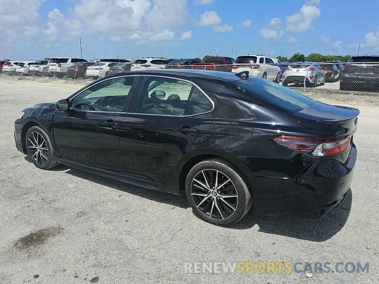 2 fotografías del automóvil dañado 4T1G11AK5RU245038 TOYOTA CAMRY 2024