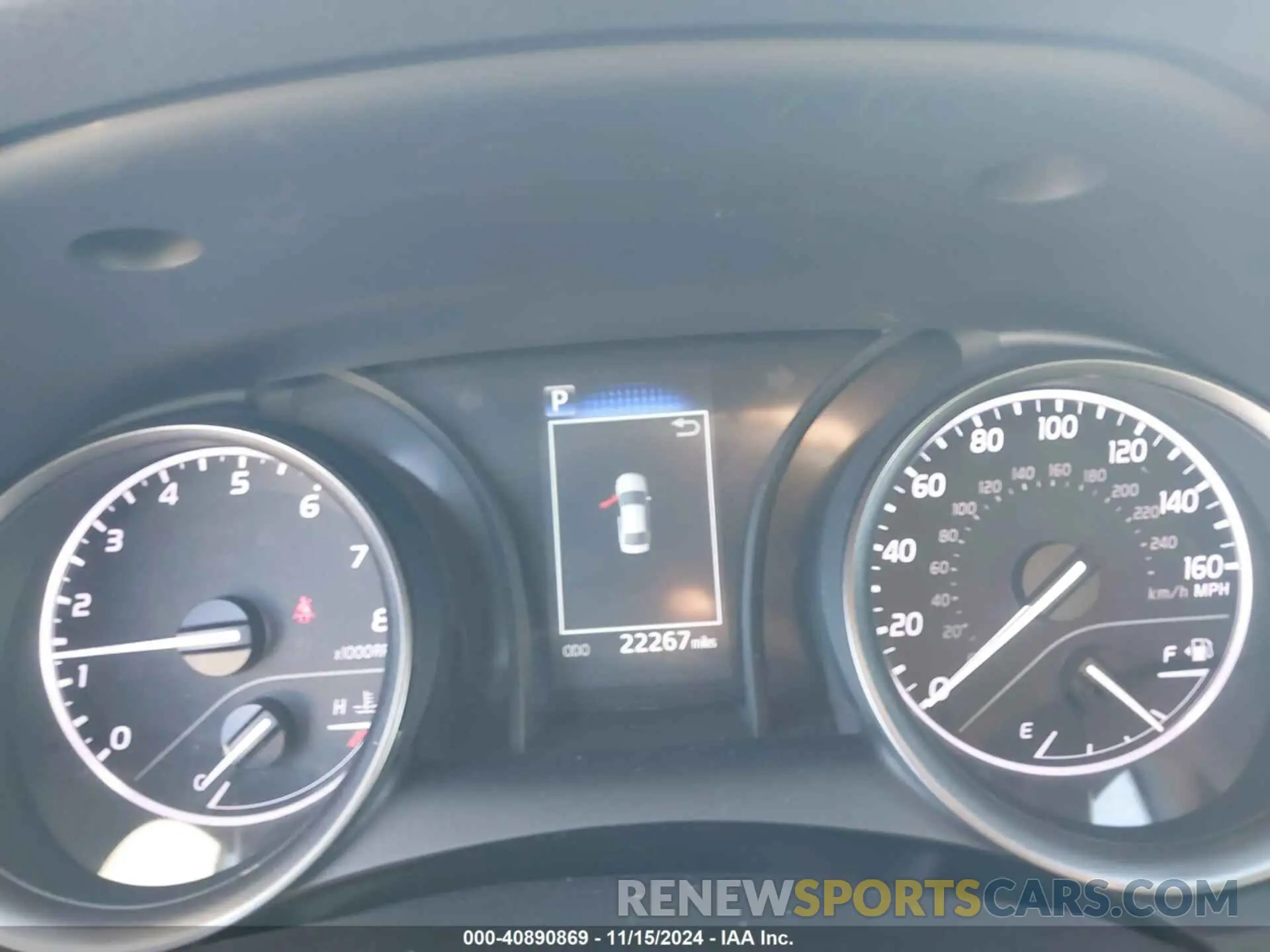 15 fotografías del automóvil dañado 4T1G11AK5RU858230 TOYOTA CAMRY 2024