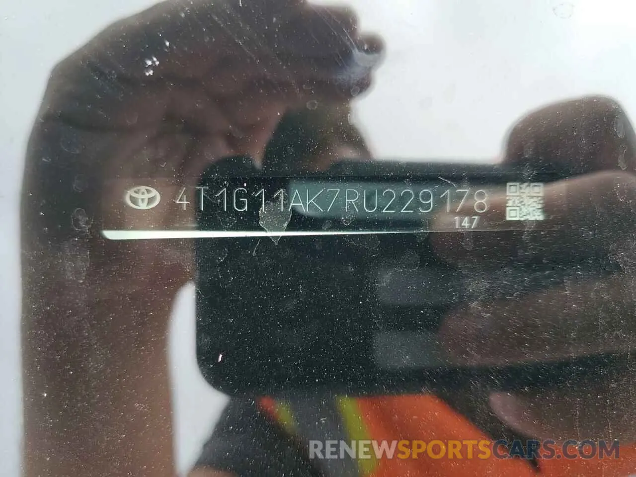 12 fotografías del automóvil dañado 4T1G11AK7RU229178 TOYOTA CAMRY 2024