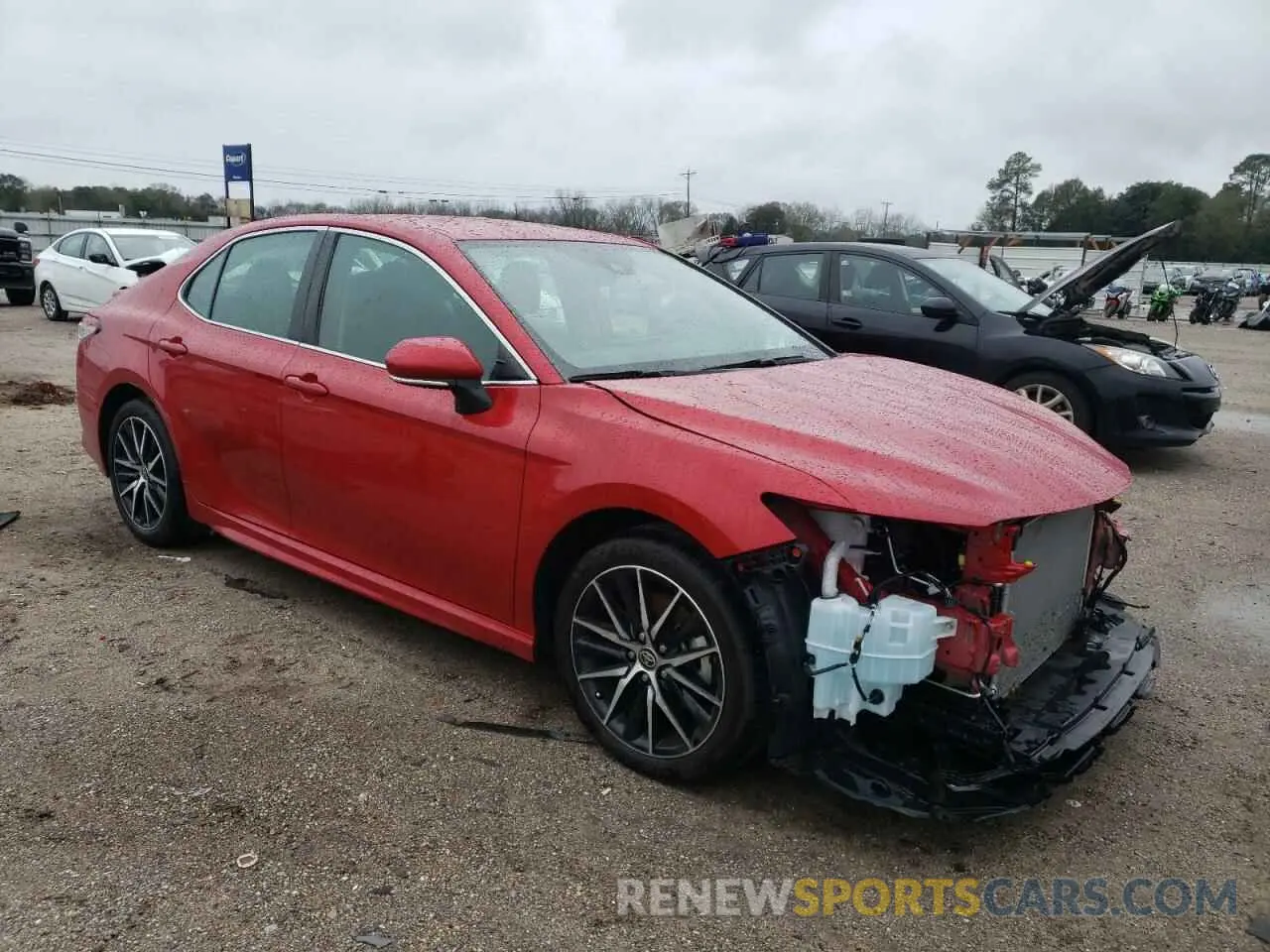 4 fotografías del automóvil dañado 4T1G11AK7RU239242 TOYOTA CAMRY 2024