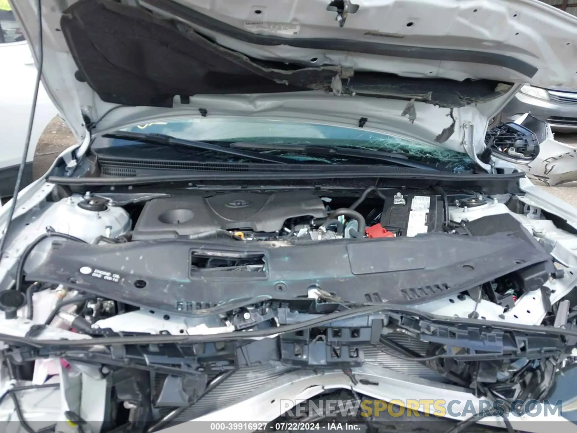 10 fotografías del automóvil dañado 4T1G11AK7RU261323 TOYOTA CAMRY 2024