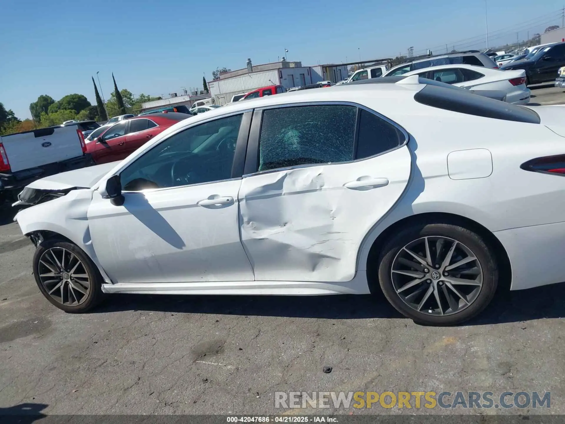 14 fotografías del automóvil dañado 4T1G11AK7RU861789 TOYOTA CAMRY 2024