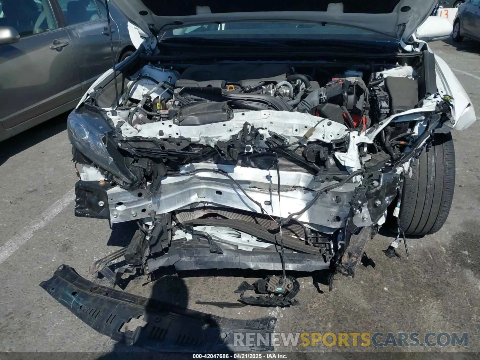 6 fotografías del automóvil dañado 4T1G11AK7RU861789 TOYOTA CAMRY 2024
