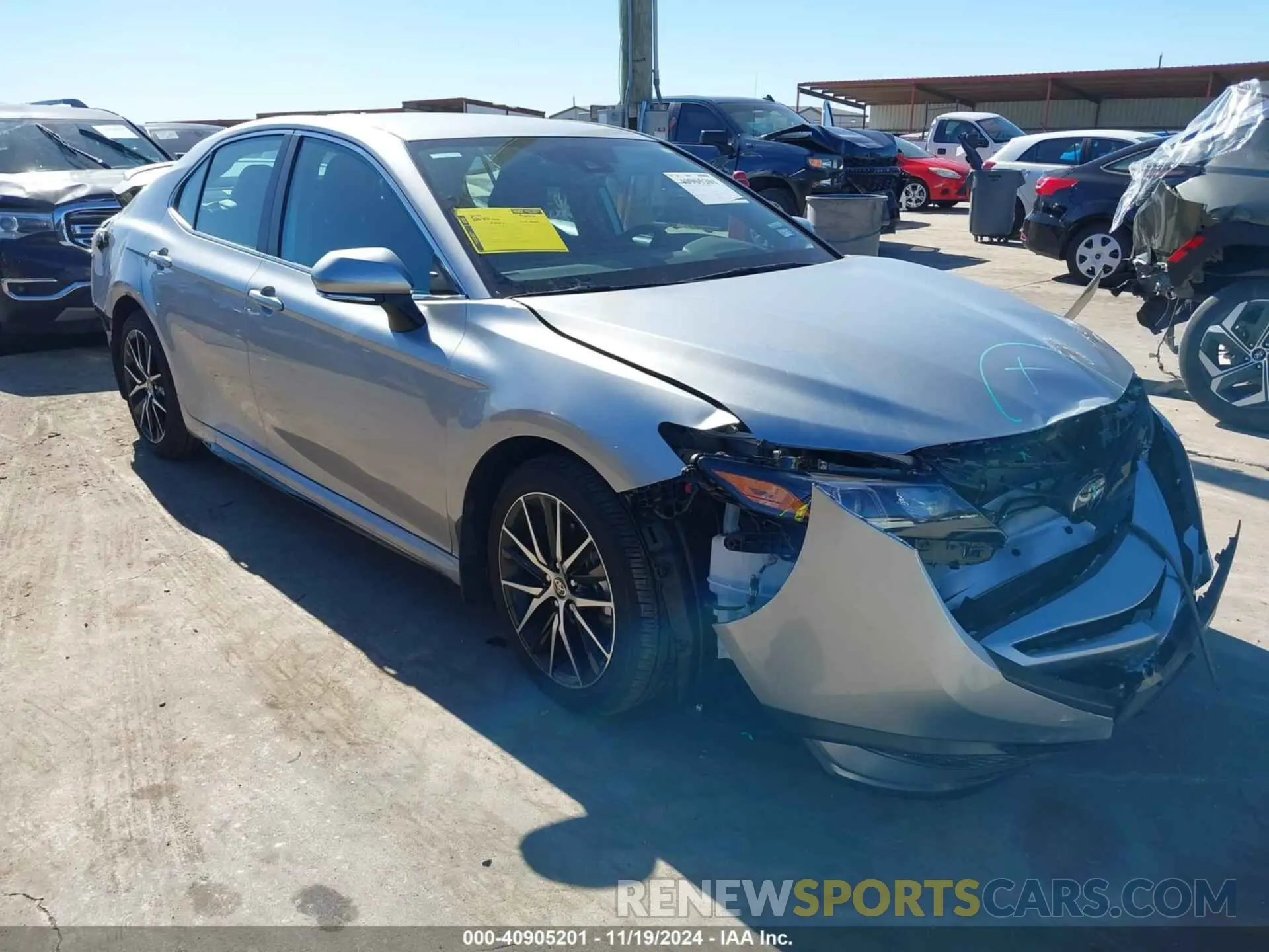 1 fotografías del automóvil dañado 4T1G11AK8RU195672 TOYOTA CAMRY 2024