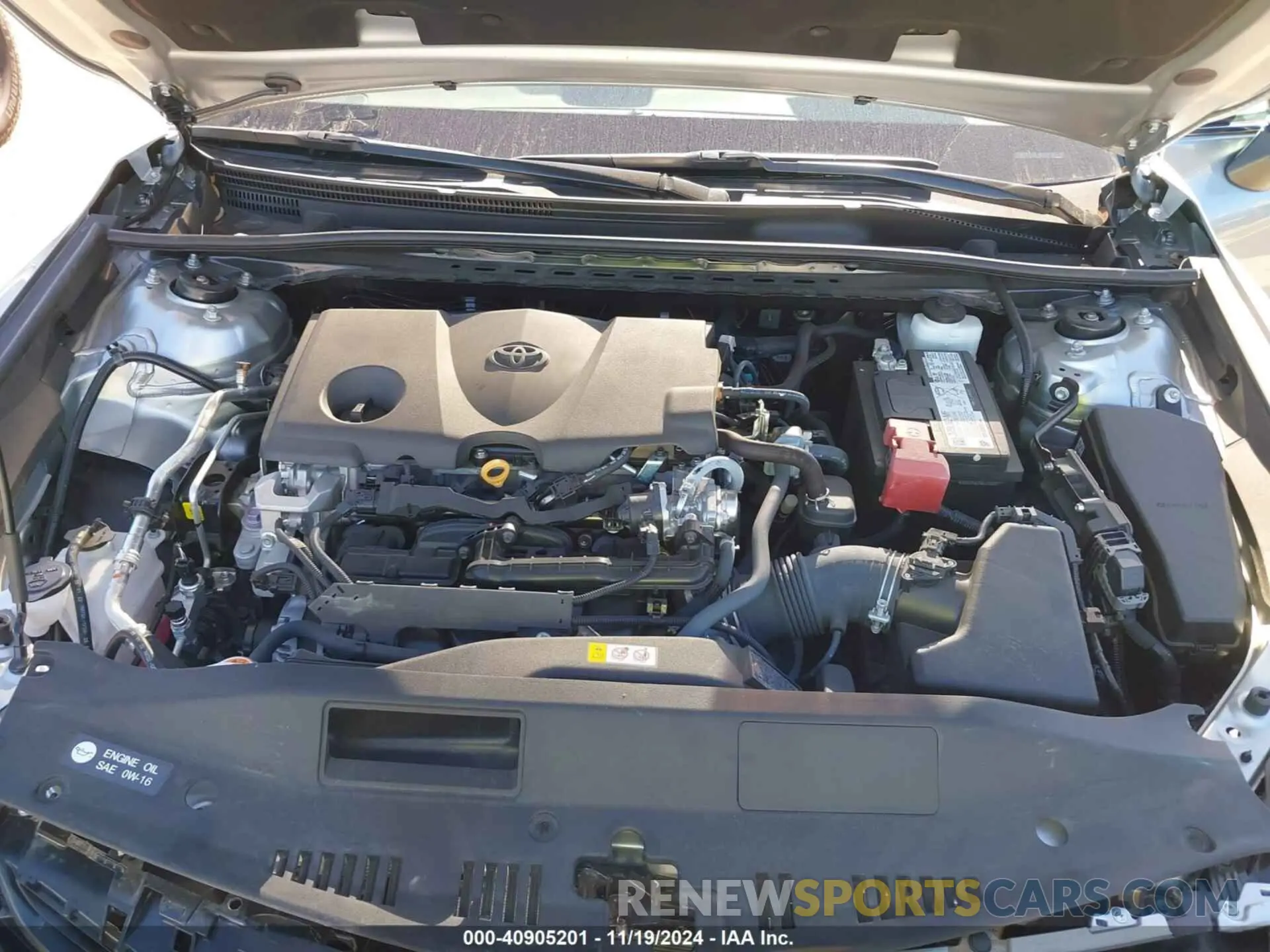 10 fotografías del automóvil dañado 4T1G11AK8RU195672 TOYOTA CAMRY 2024