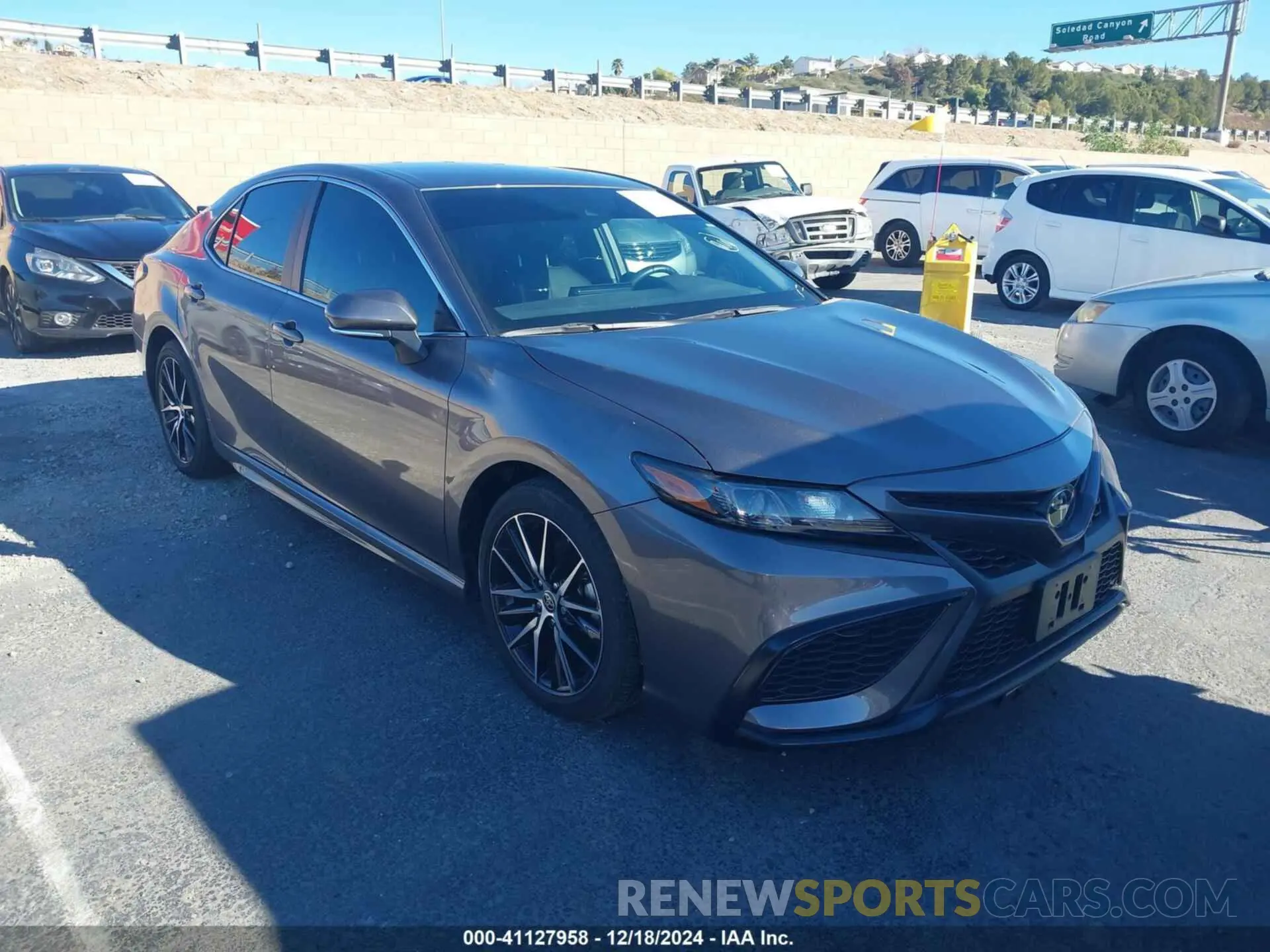 1 fotografías del automóvil dañado 4T1G11AK8RU203186 TOYOTA CAMRY 2024