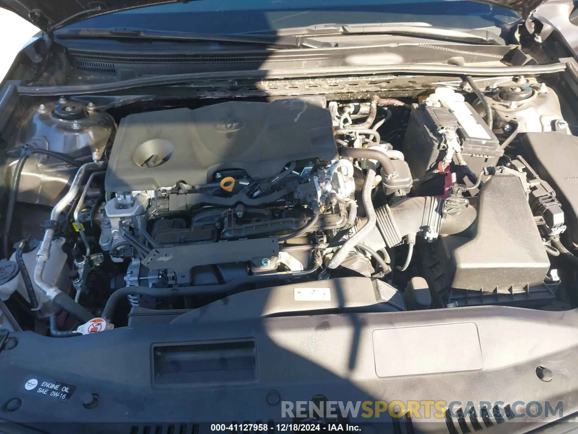 10 fotografías del automóvil dañado 4T1G11AK8RU203186 TOYOTA CAMRY 2024
