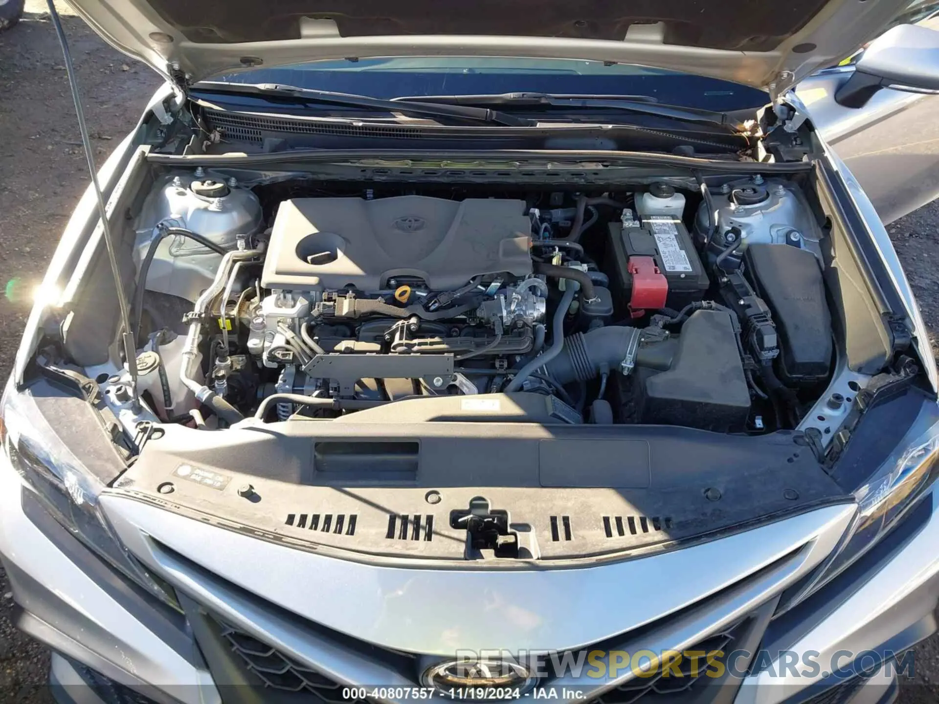 10 fotografías del automóvil dañado 4T1G11AK8RU208016 TOYOTA CAMRY 2024