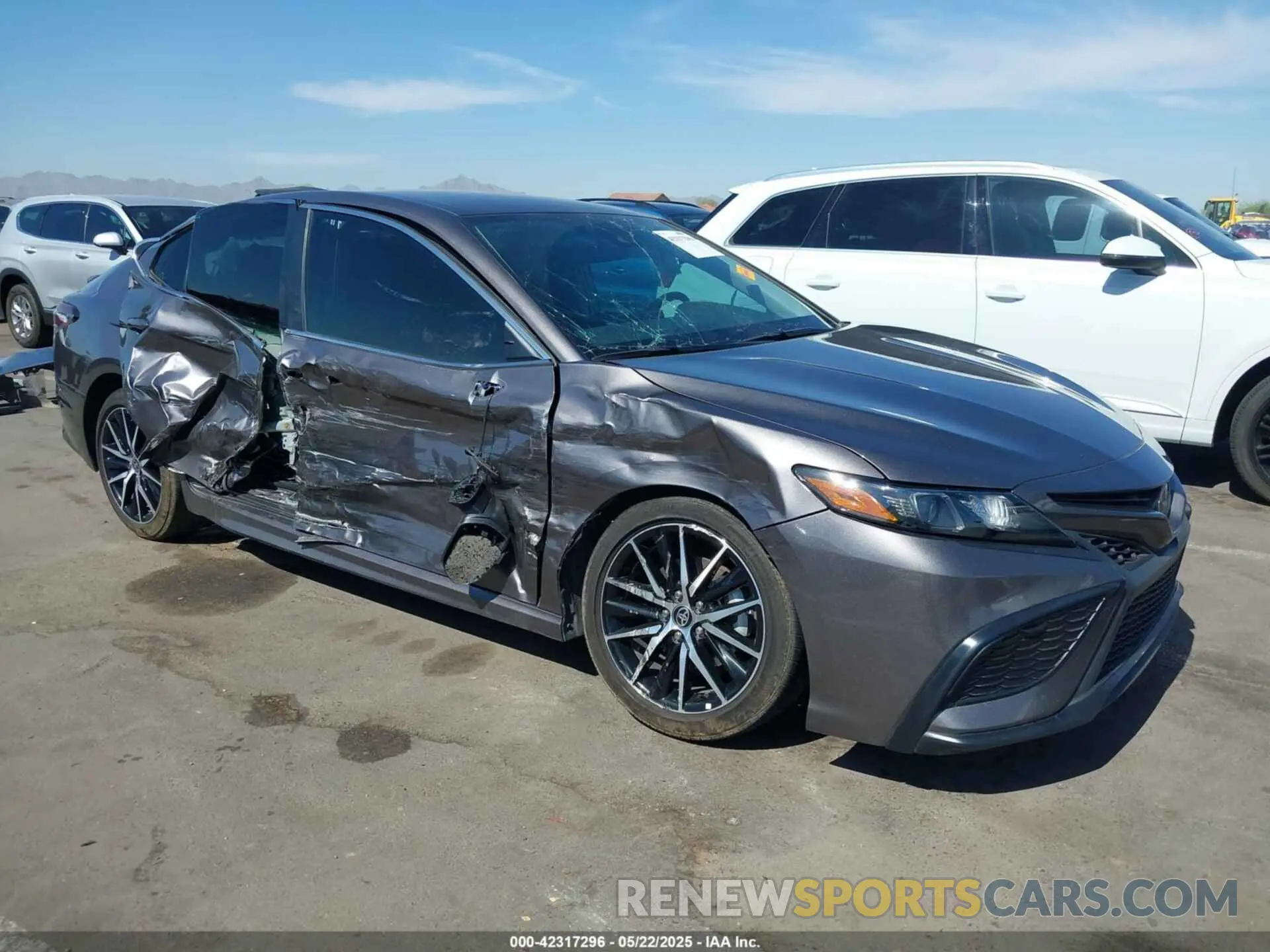 6 fotografías del automóvil dañado 4T1G11AK9RU213659 TOYOTA CAMRY 2024