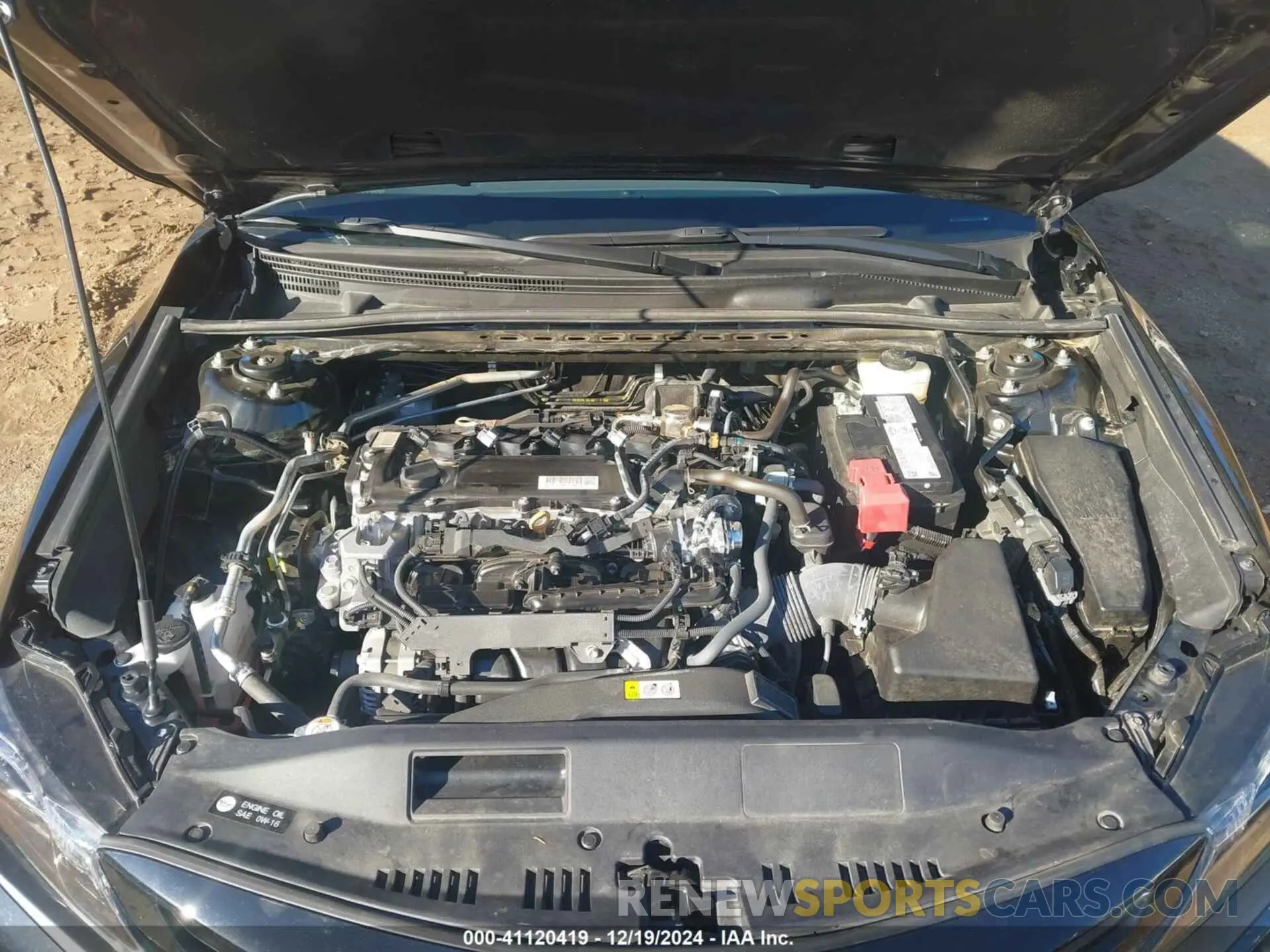 10 fotografías del automóvil dañado 4T1G11AK9RU243387 TOYOTA CAMRY 2024