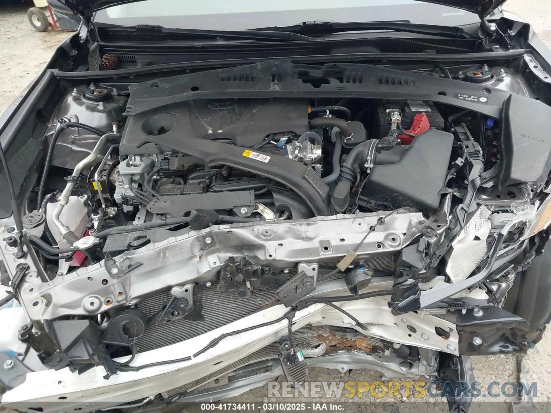 10 fotografías del automóvil dañado 4T1G11AK9RU918896 TOYOTA CAMRY 2024