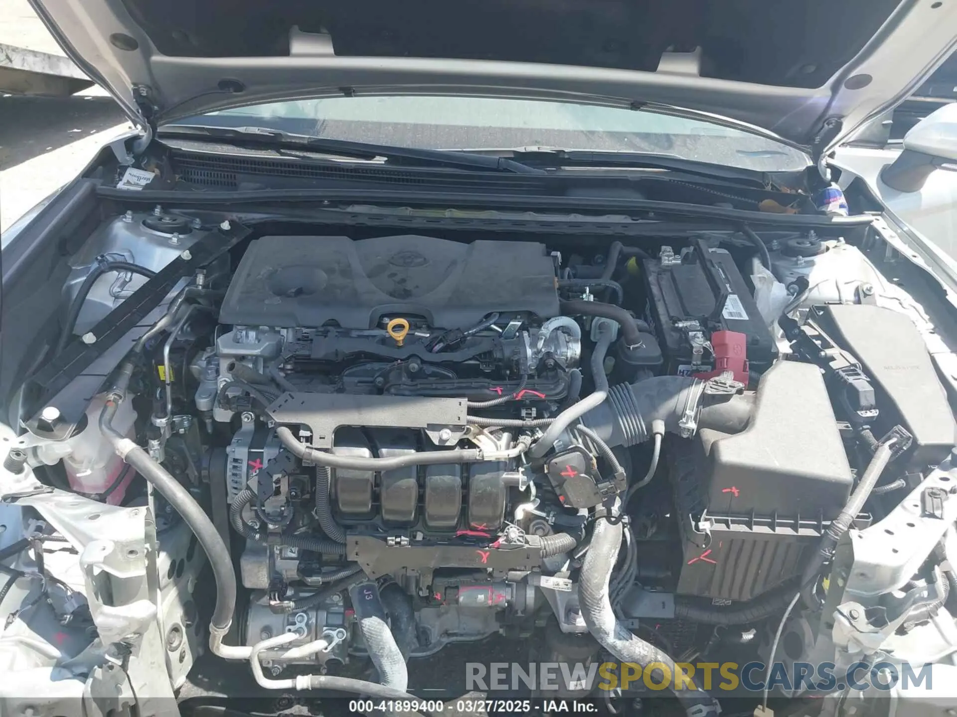 10 fotografías del automóvil dañado 4T1G11AKXRU252227 TOYOTA CAMRY 2024