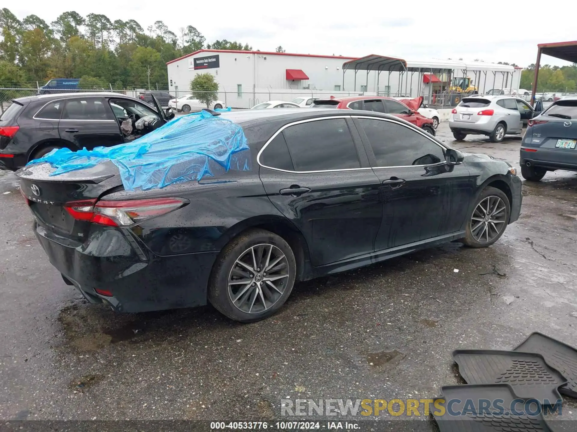 4 fotografías del automóvil dañado 4T1G11AKXRU887643 TOYOTA CAMRY 2024