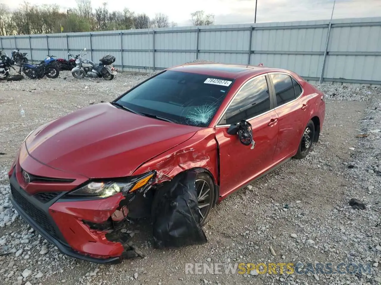 1 fotografías del automóvil dañado 4T1G11BK3RU119856 TOYOTA CAMRY 2024