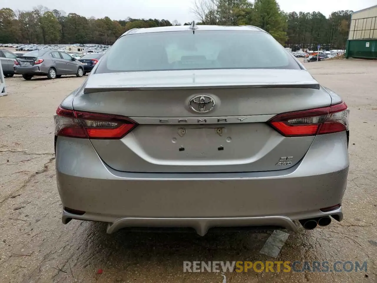 6 fotografías del automóvil dañado 4T1G11BK7RU117642 TOYOTA CAMRY 2024