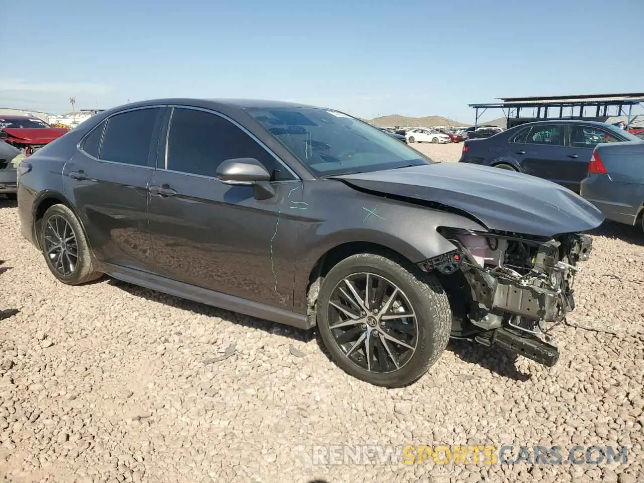 4 fotografías del automóvil dañado 4T1G31AK0RU628878 TOYOTA CAMRY 2024