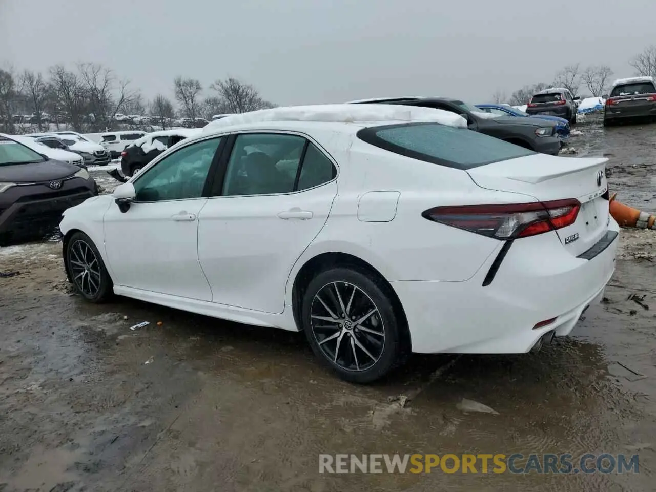 2 fotografías del automóvil dañado 4T1G31AK3RU620855 TOYOTA CAMRY 2024