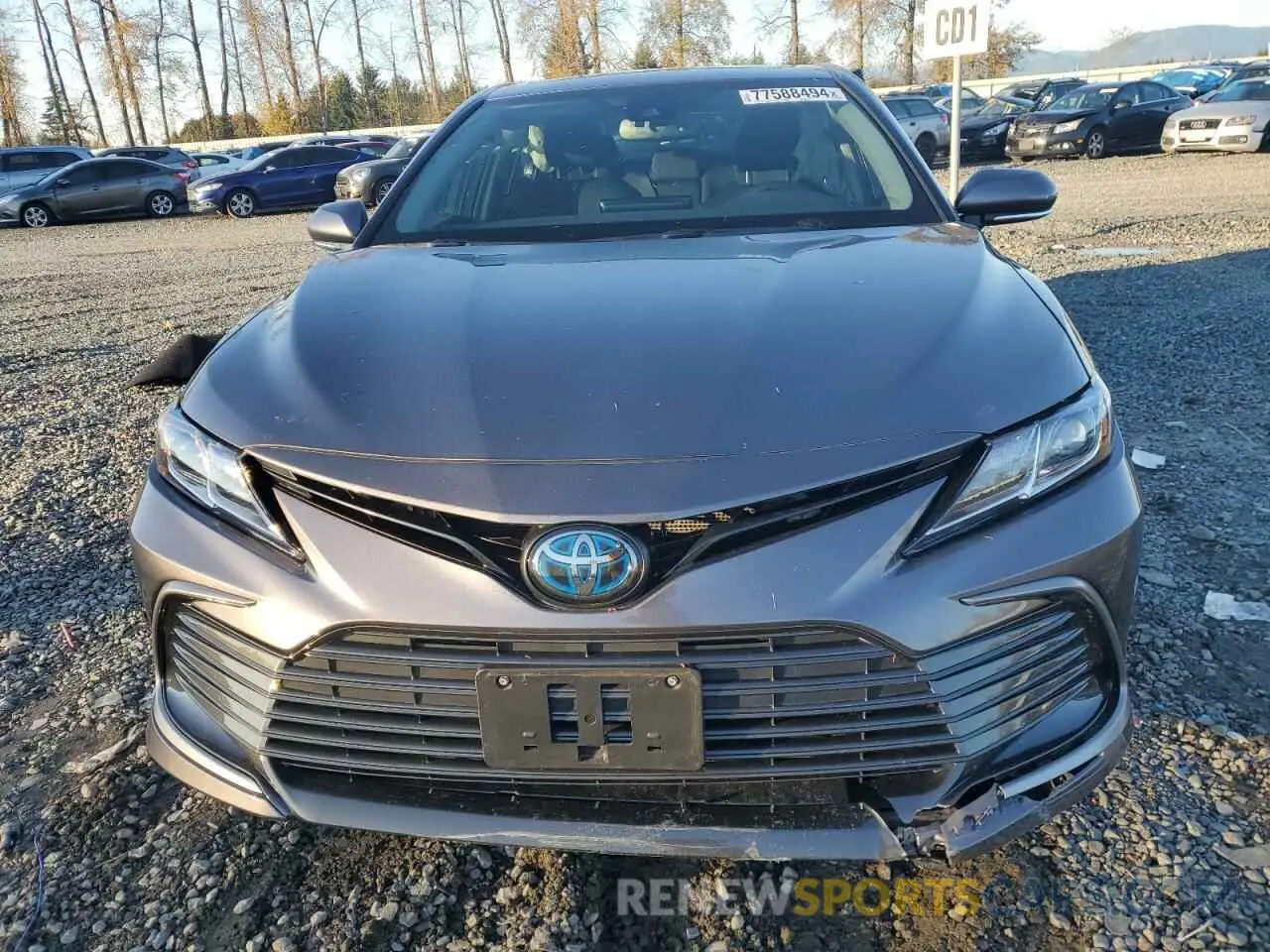 5 fotografías del automóvil dañado 4T1H31AK2RU060458 TOYOTA CAMRY 2024