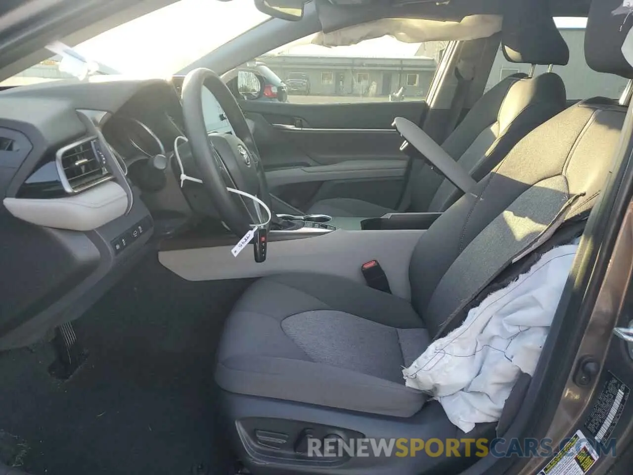 7 fotografías del automóvil dañado 4T1H31AK2RU060458 TOYOTA CAMRY 2024