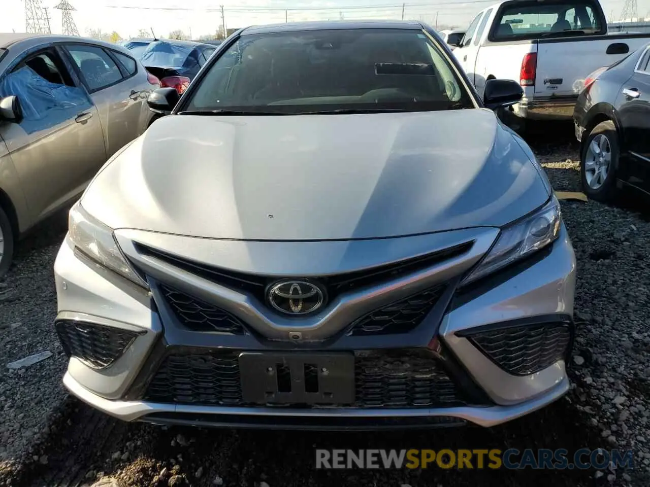 5 fotografías del automóvil dañado 4T1KZ1AK1RU093164 TOYOTA CAMRY 2024