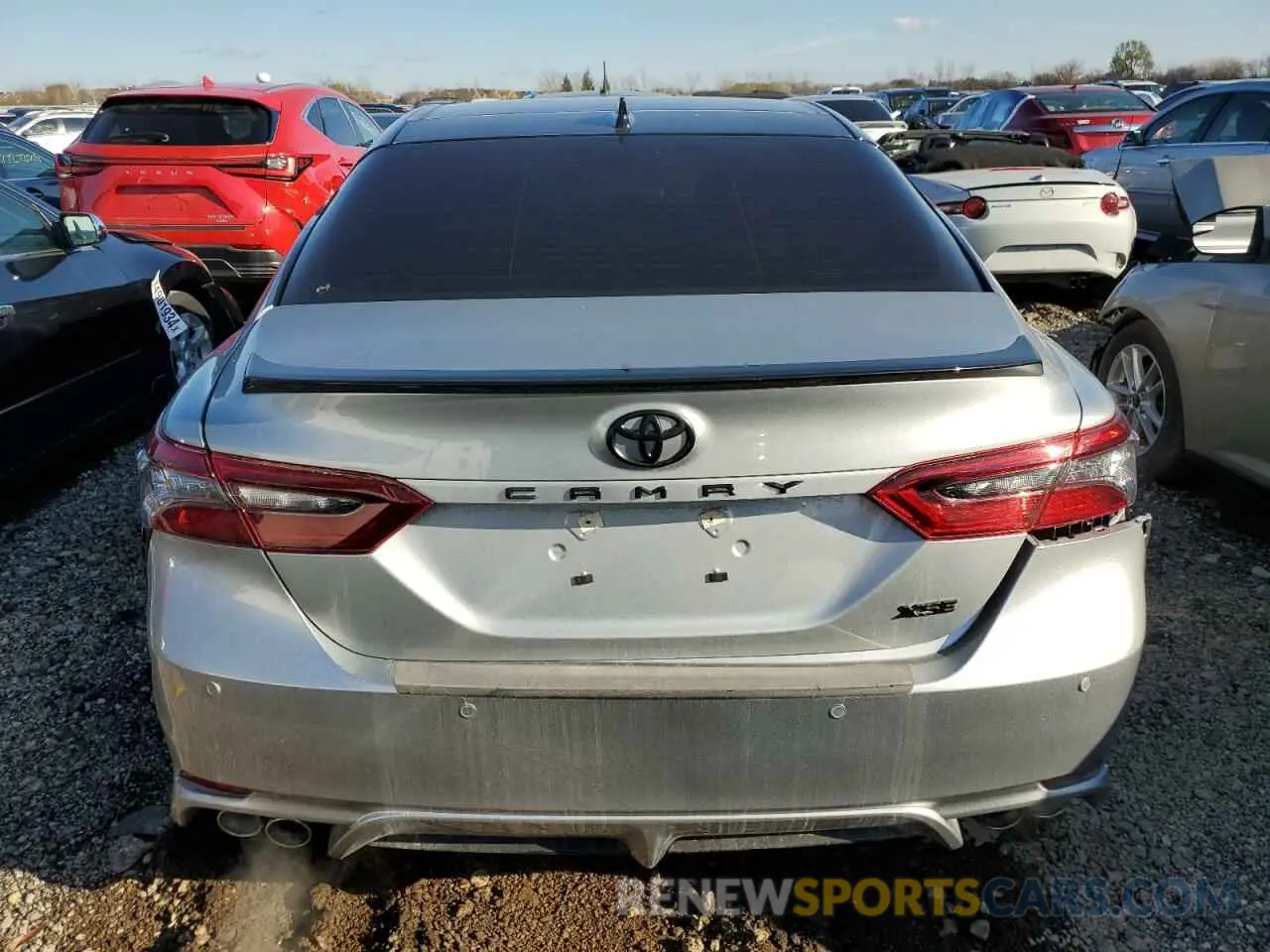 6 fotografías del automóvil dañado 4T1KZ1AK1RU093164 TOYOTA CAMRY 2024