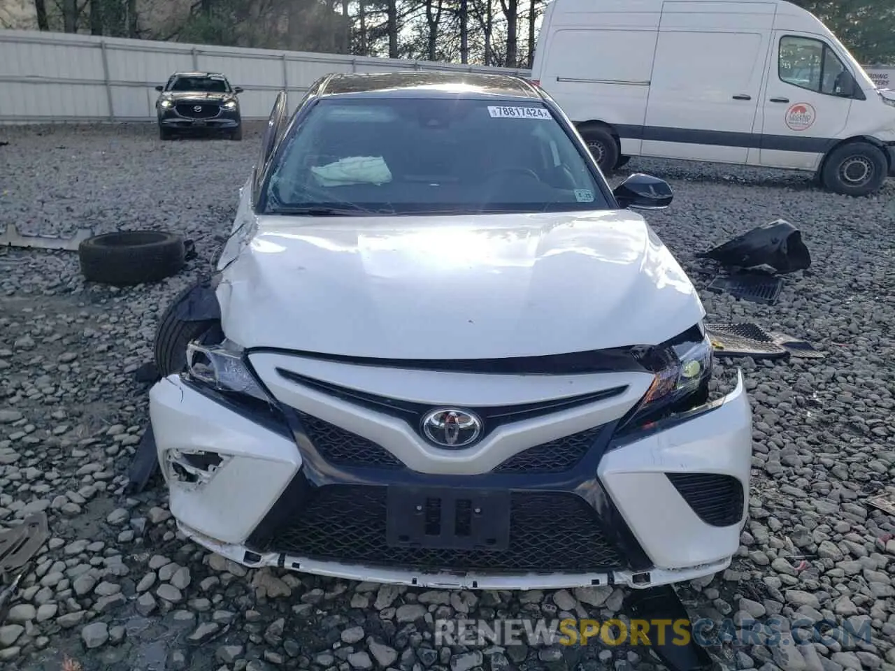 5 fotografías del automóvil dañado 4T1KZ1AK1RU101263 TOYOTA CAMRY 2024