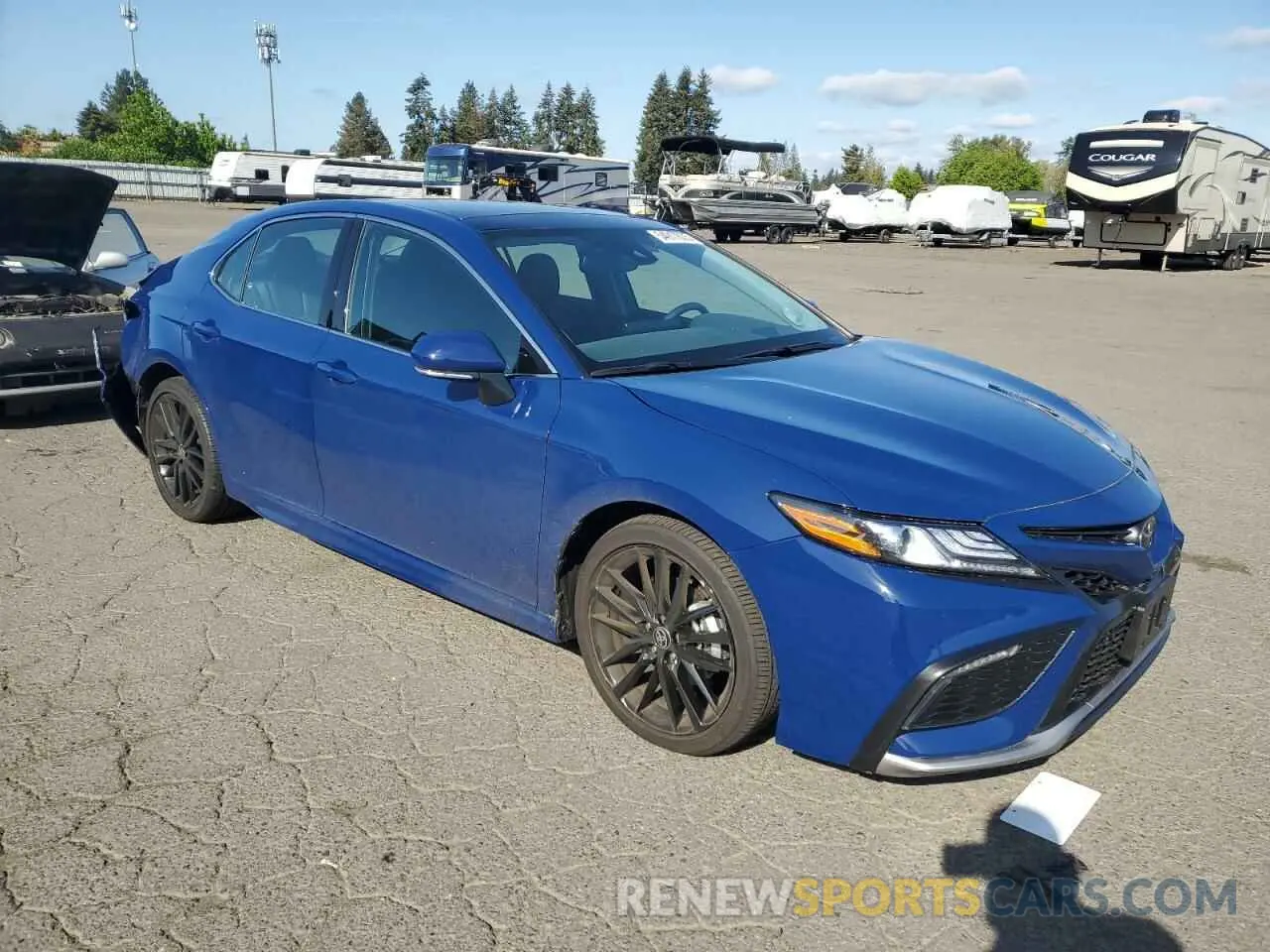 4 fotografías del automóvil dañado 4T1KZ1AK1RU102591 TOYOTA CAMRY 2024
