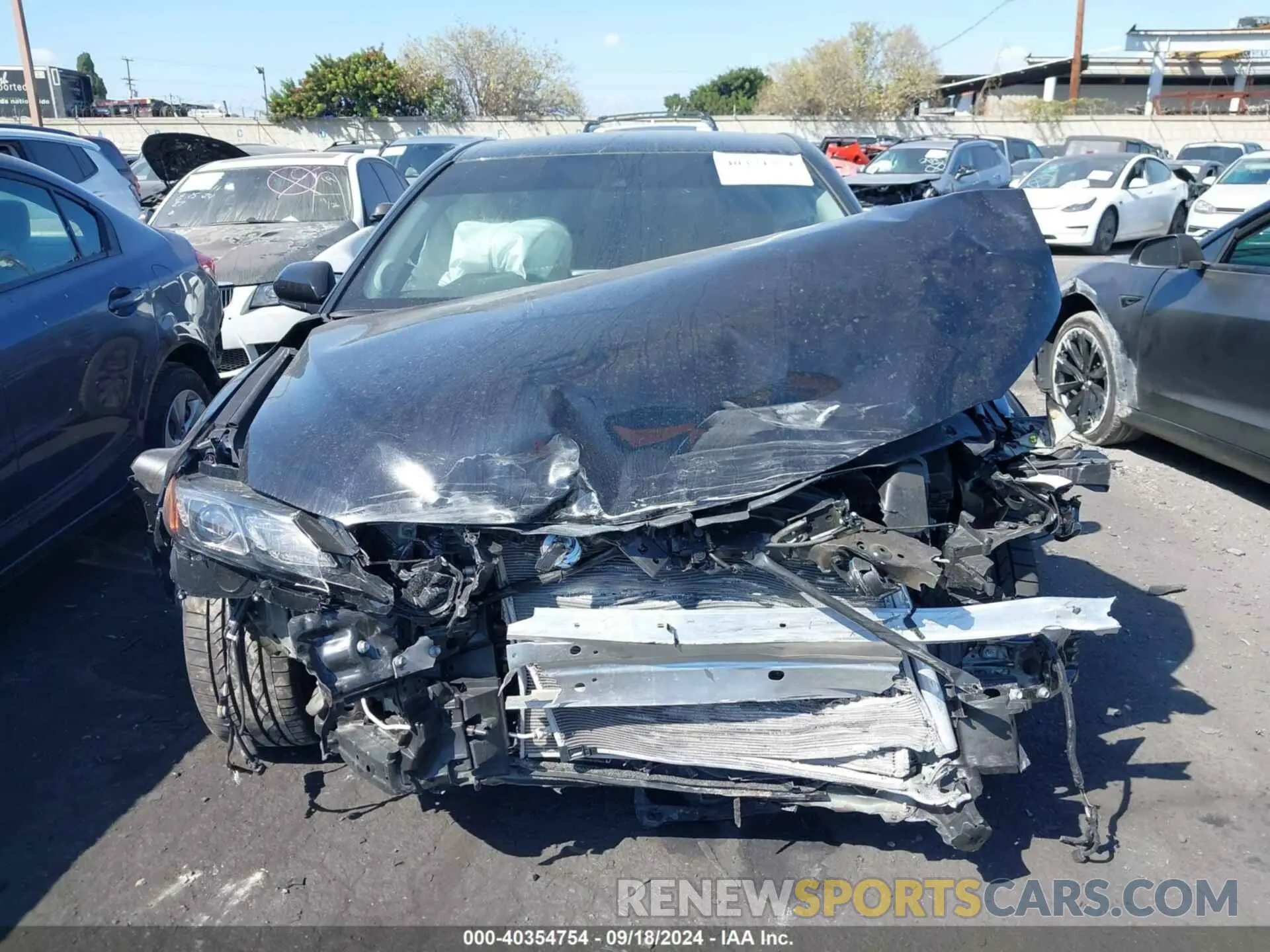 13 fotografías del automóvil dañado 4T1KZ1AK2RU089236 TOYOTA CAMRY 2024