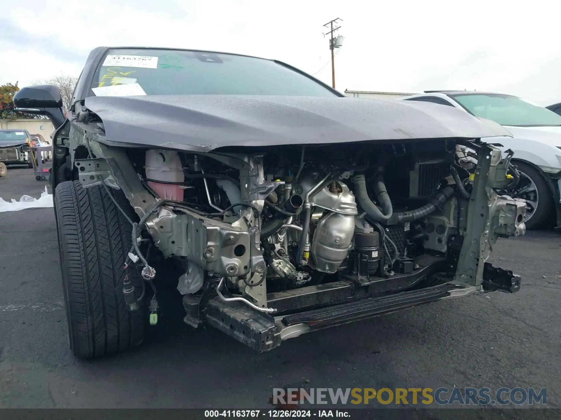 6 fotografías del automóvil dañado 4T1KZ1AK2RU089964 TOYOTA CAMRY 2024