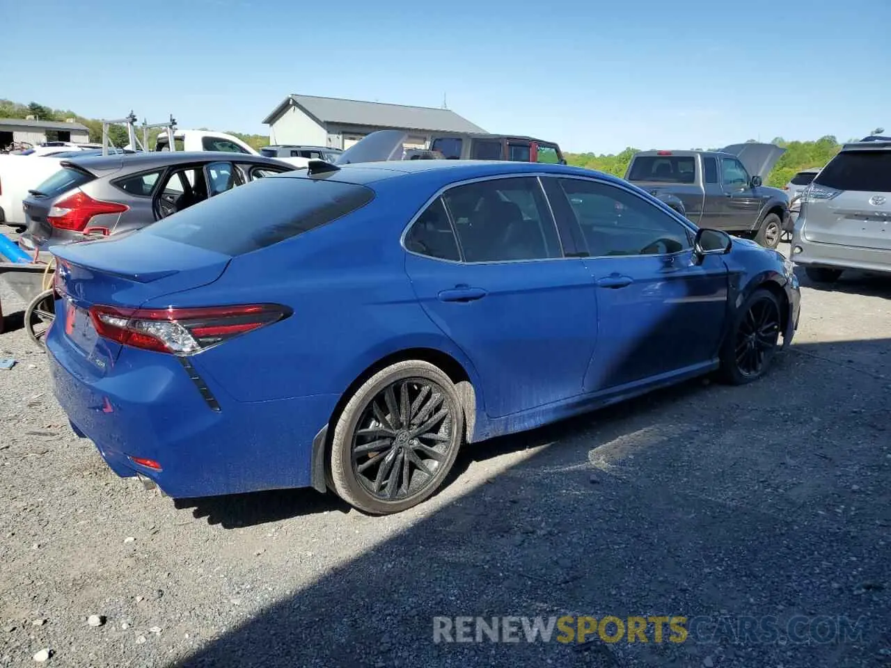 3 fotografías del automóvil dañado 4T1KZ1AK4RU103007 TOYOTA CAMRY 2024
