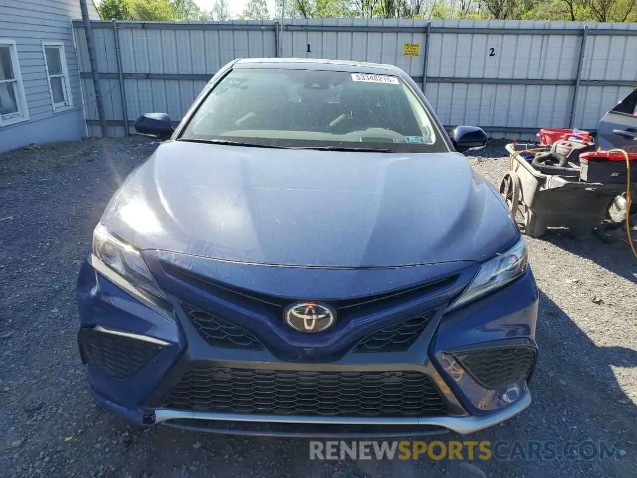 5 fotografías del automóvil dañado 4T1KZ1AK4RU103007 TOYOTA CAMRY 2024