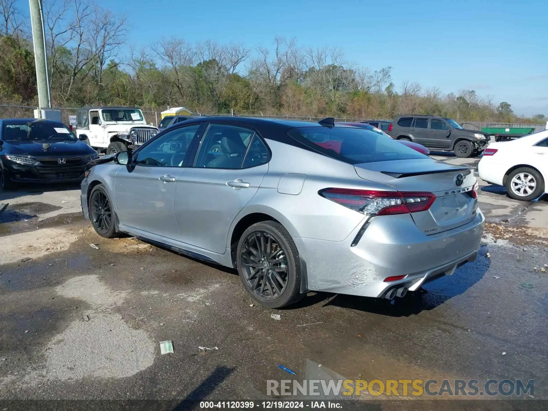 3 fotografías del automóvil dañado 4T1KZ1AK7RU094514 TOYOTA CAMRY 2024