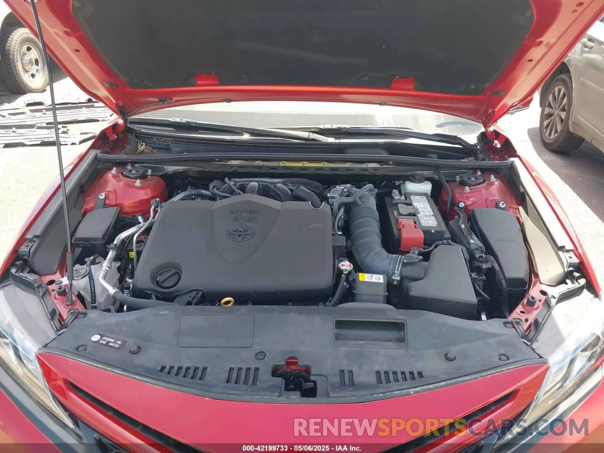10 fotografías del automóvil dañado 4T1KZ1AK7RU099969 TOYOTA CAMRY 2024