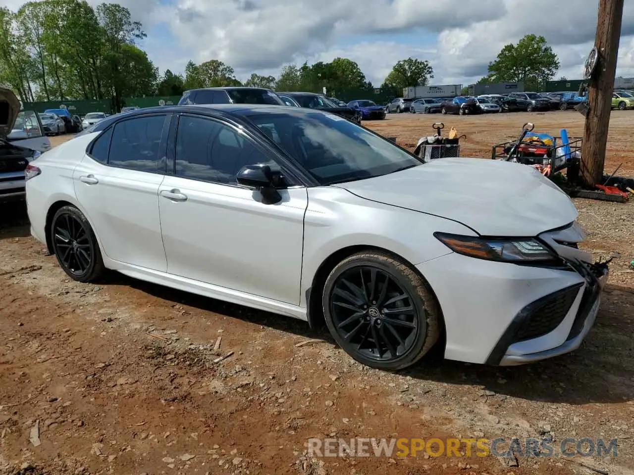 4 fotografías del automóvil dañado 4T1KZ1AKXRU093146 TOYOTA CAMRY 2024