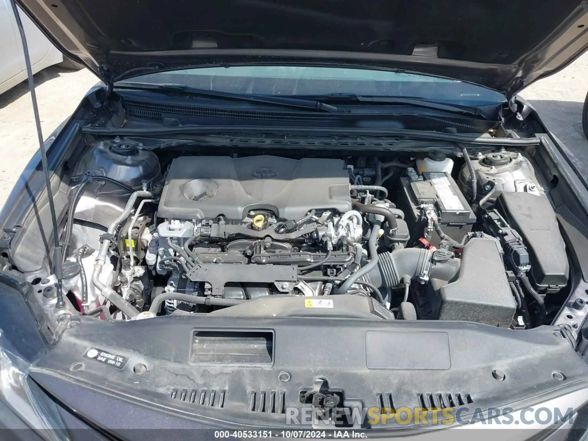 10 fotografías del automóvil dañado 4T1R11AK0RU221996 TOYOTA CAMRY 2024