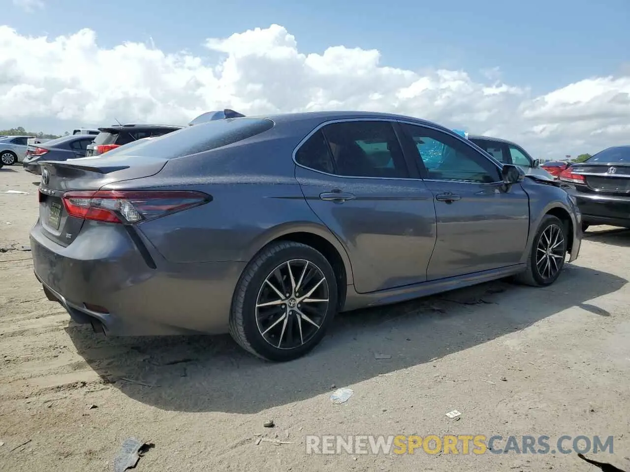 3 fotografías del automóvil dañado 4T1S11AK0RU212328 TOYOTA CAMRY 2024
