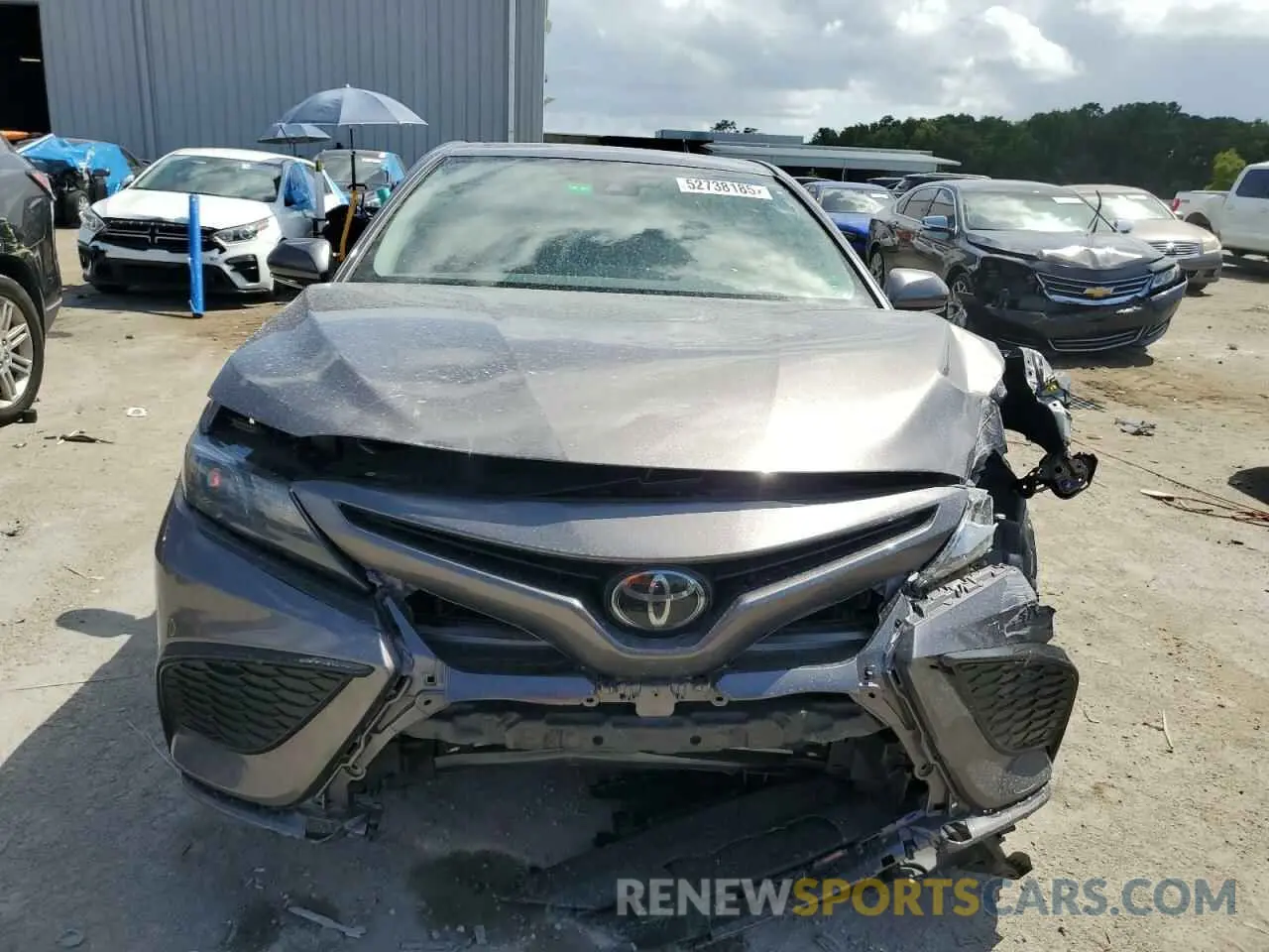 5 fotografías del automóvil dañado 4T1S11AK0RU212328 TOYOTA CAMRY 2024