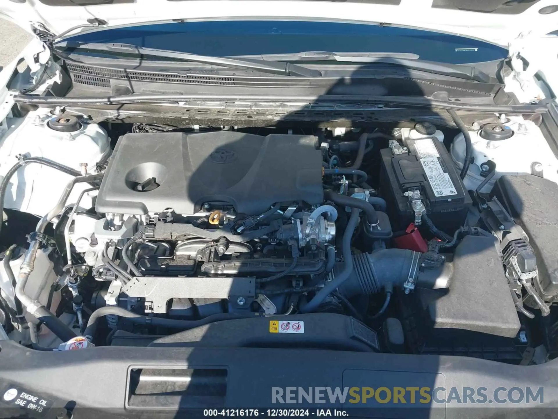 10 fotografías del automóvil dañado 4T1S11AK2RU217532 TOYOTA CAMRY 2024