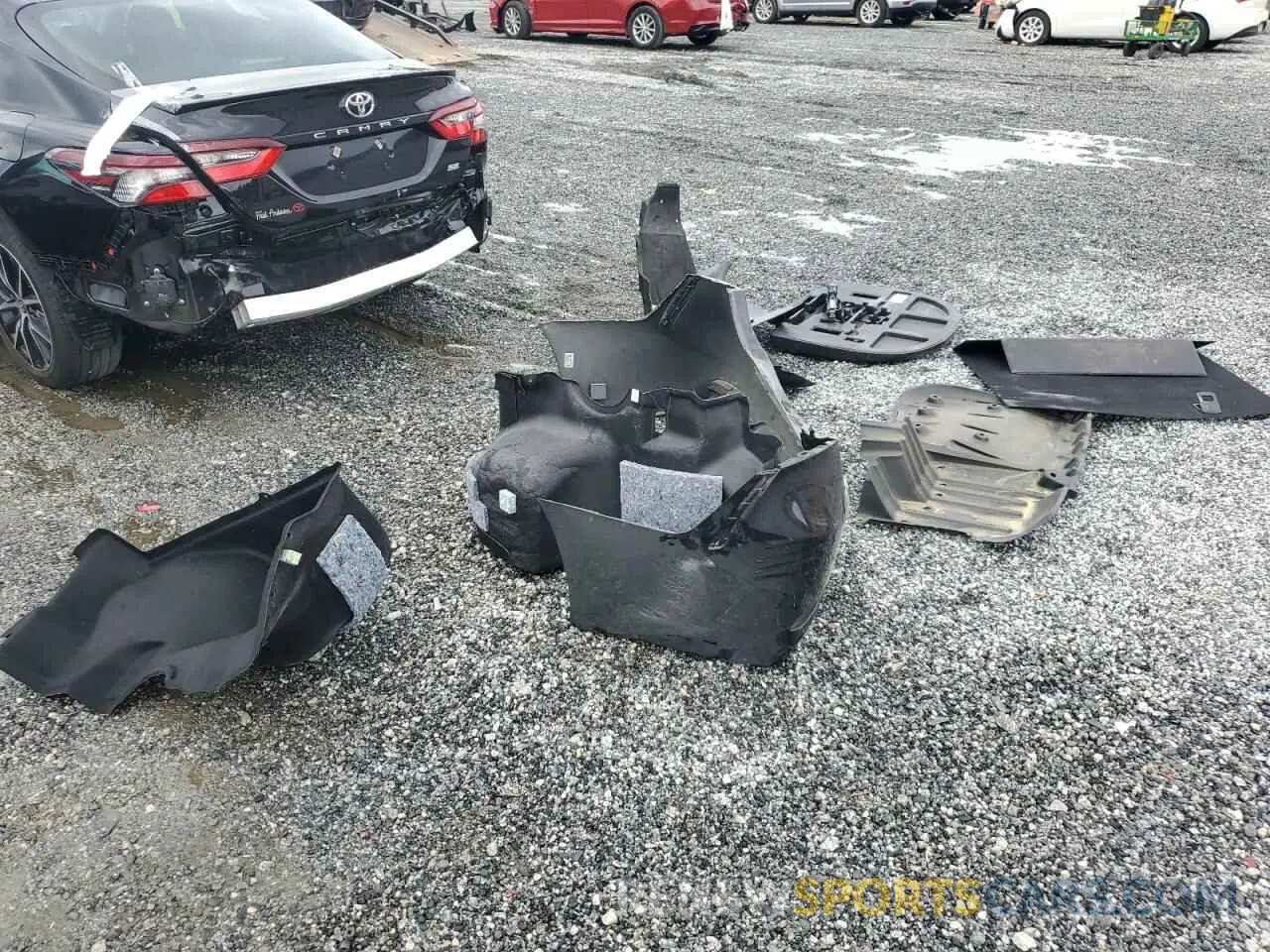 12 fotografías del automóvil dañado 4T1S11AK2RU900315 TOYOTA CAMRY 2024