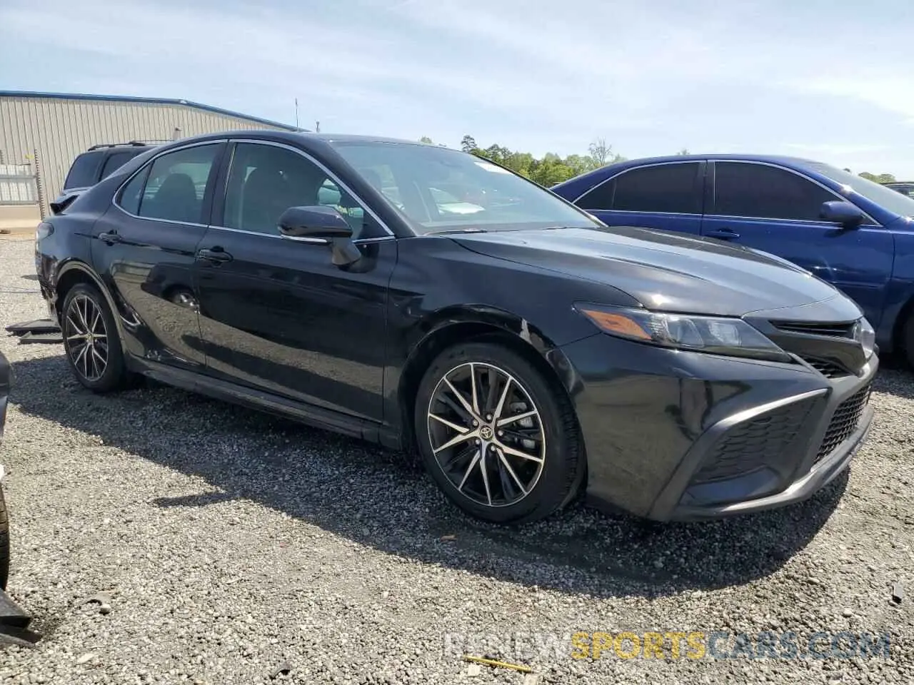 4 fotografías del automóvil dañado 4T1S11AK2RU900315 TOYOTA CAMRY 2024