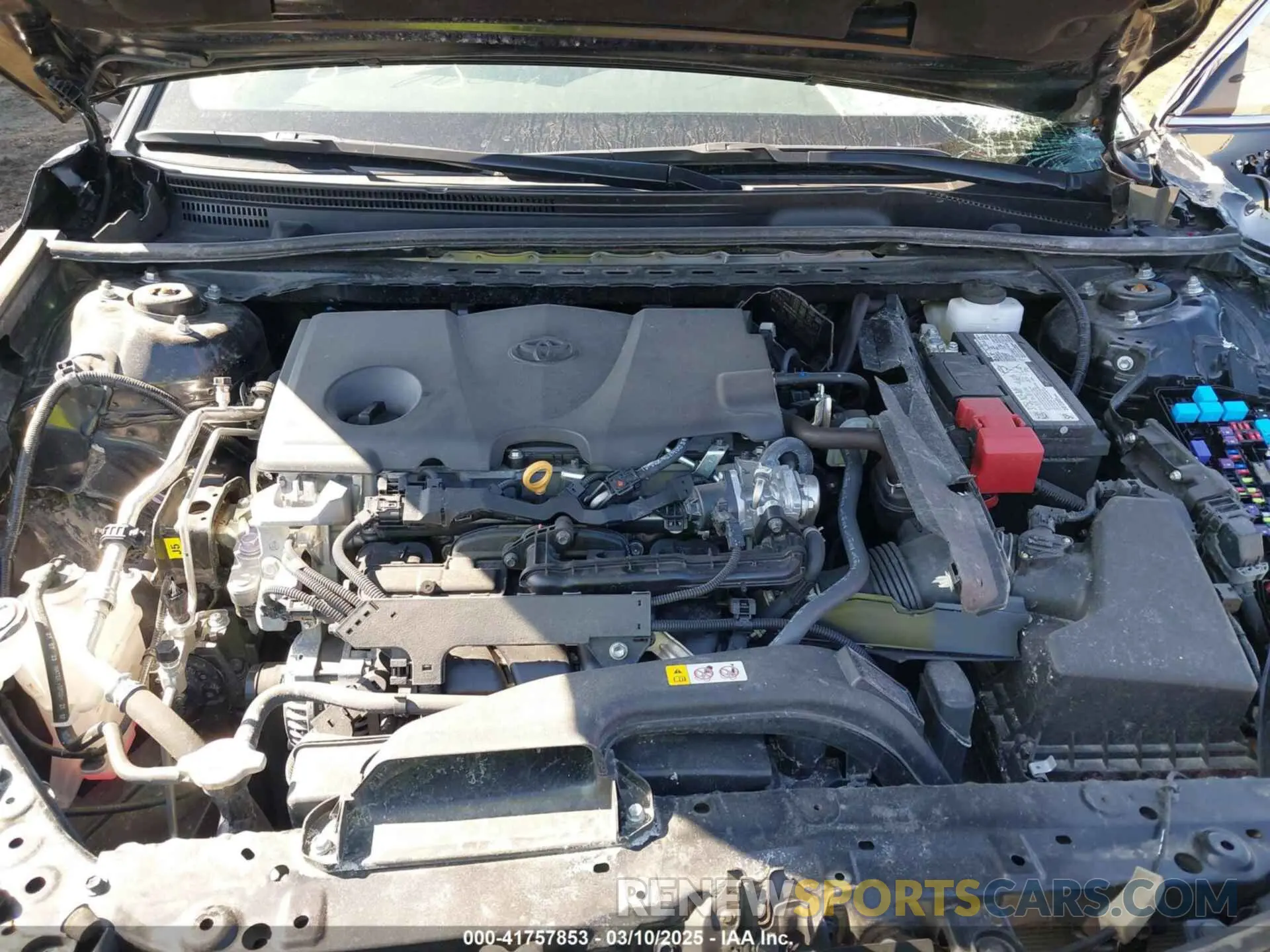 10 fotografías del automóvil dañado 4T1S11AK4RU888703 TOYOTA CAMRY 2024