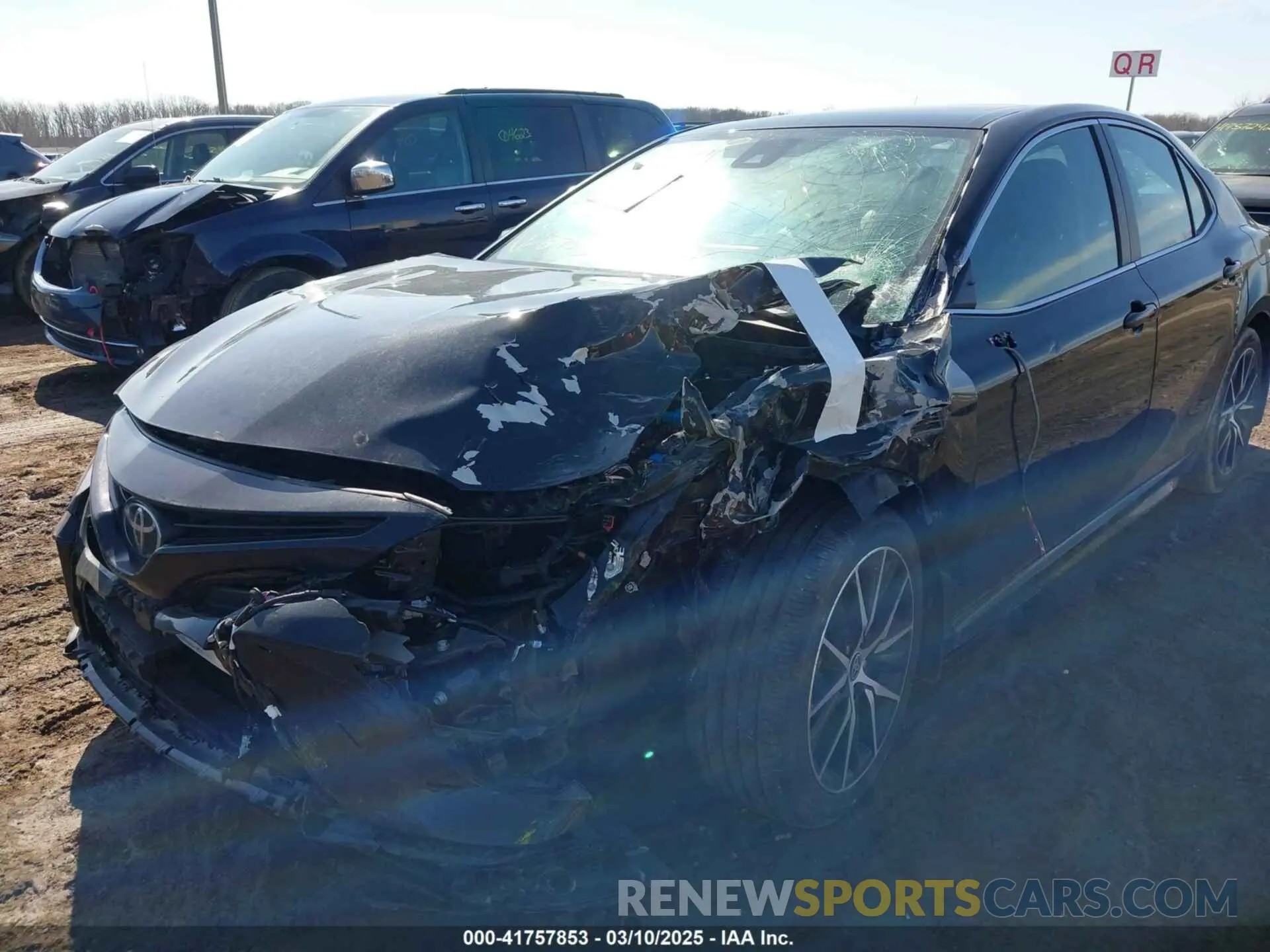 6 fotografías del automóvil dañado 4T1S11AK4RU888703 TOYOTA CAMRY 2024
