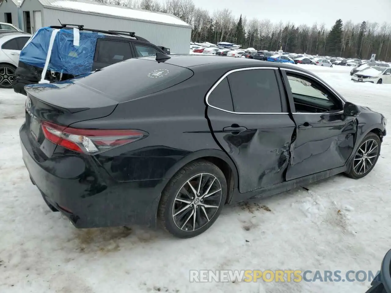 3 fotografías del automóvil dañado 4T1S11AK8RU910363 TOYOTA CAMRY 2024