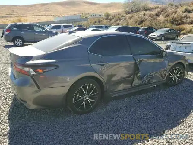 3 fotografías del automóvil dañado 4T1S11BK8RU109625 TOYOTA CAMRY 2024
