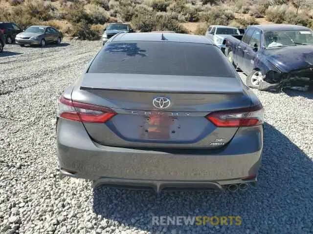 6 fotografías del automóvil dañado 4T1S11BK8RU109625 TOYOTA CAMRY 2024