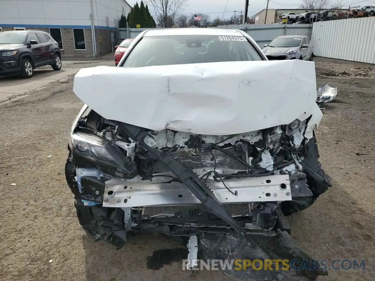 5 fotografías del automóvil dañado 4T1T11AK0RU240523 TOYOTA CAMRY 2024
