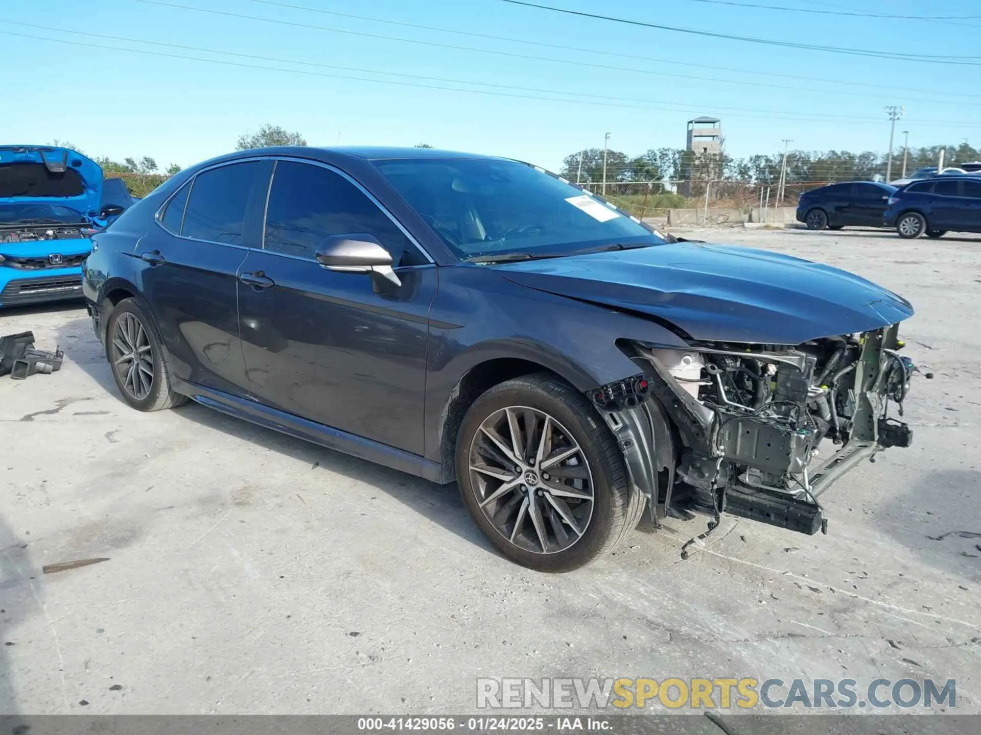 1 fotografías del automóvil dañado 4T1T11AK4RU849176 TOYOTA CAMRY 2024