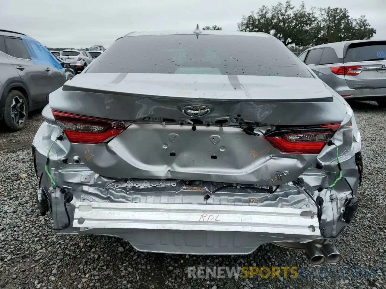 6 fotografías del automóvil dañado 4T1T11AK4RU903589 TOYOTA CAMRY 2024
