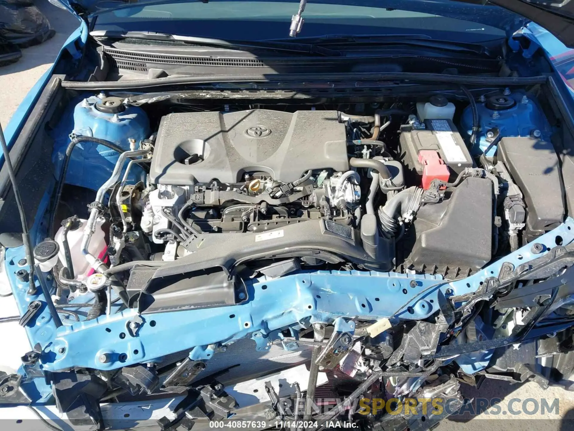10 fotografías del automóvil dañado 4T1T11AK6RU216324 TOYOTA CAMRY 2024